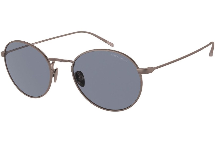 Okulary przeciwsłoneczne Giorgio Armani AR6125 300619 Okrągłe Brązowe