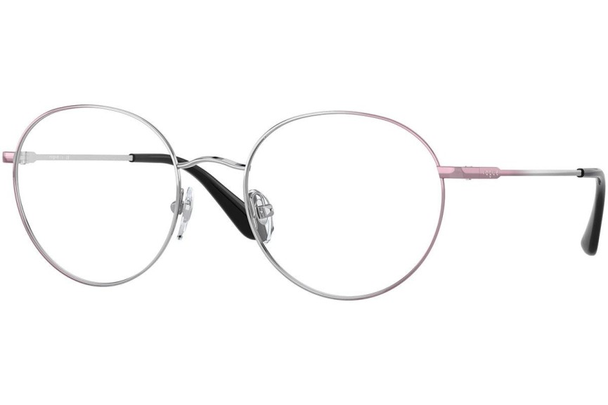 Okulary korekcyjne Vogue Eyewear VO4177 5156 Okrągłe Srebrne