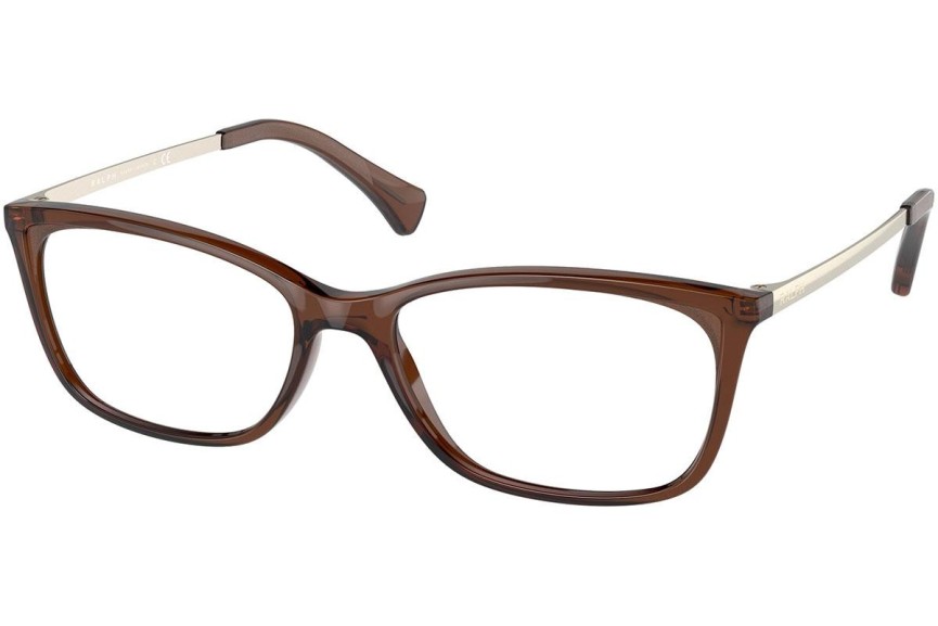 Okulary korekcyjne Ralph by Ralph Lauren RA7130 5798 Prostokątne Brązowe