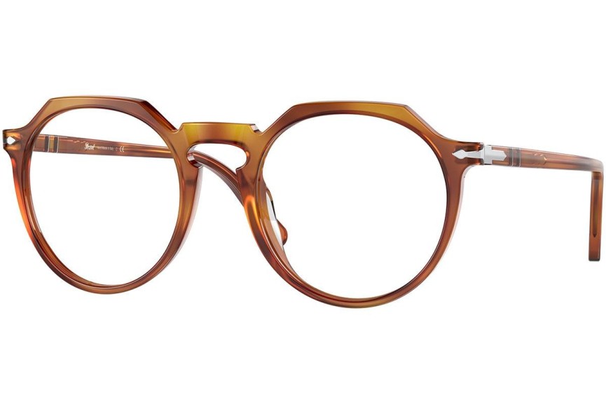 Okulary korekcyjne Persol PO3281V 96 Okrągłe Havana