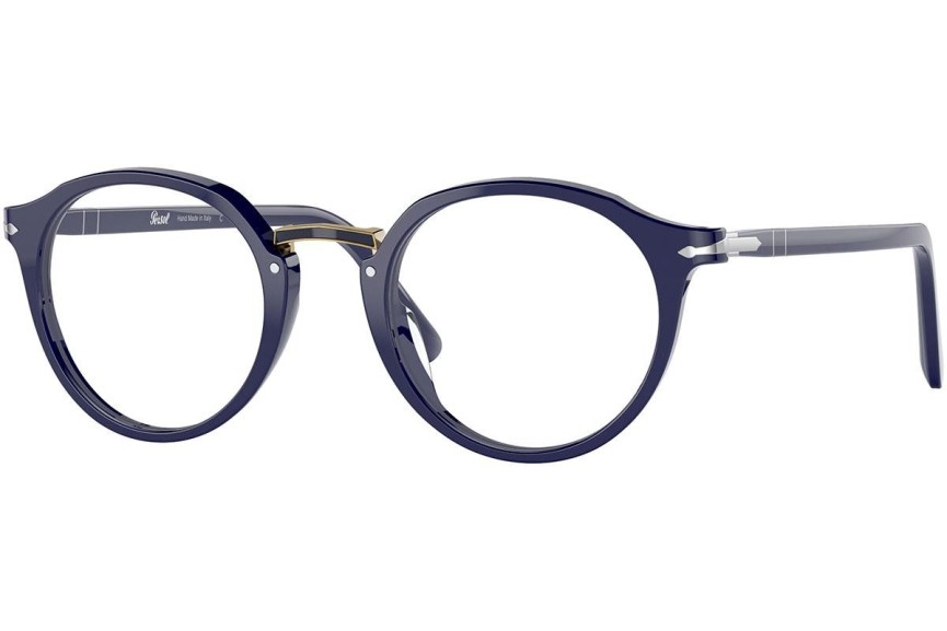 Okulary korekcyjne Persol PO3185V 1144 Okrągłe Niebieskie