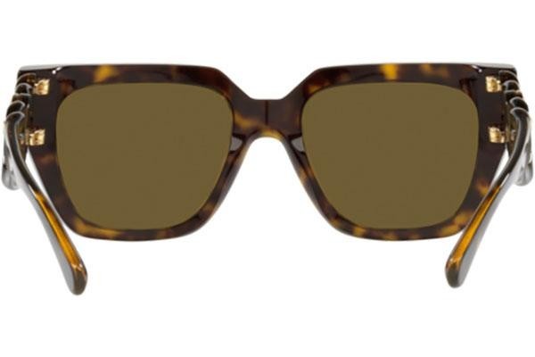 Okulary przeciwsłoneczne Versace VE4409 108/73 Kwadratowe Havana