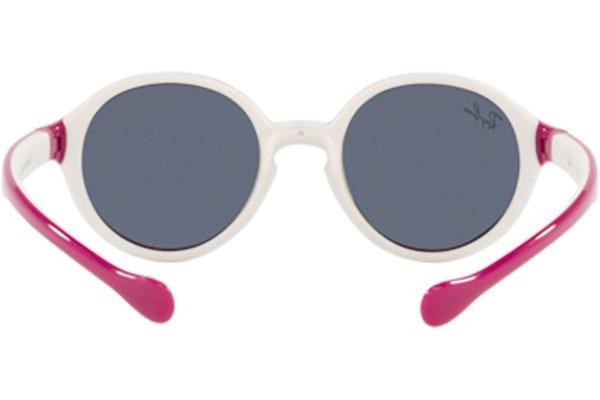 Okulary przeciwsłoneczne Ray-Ban Junior RJ9075S 710187 Okrągłe Fioletowe