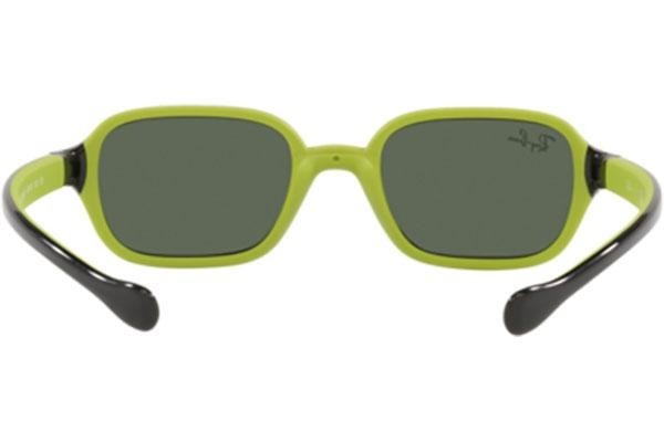 Okulary przeciwsłoneczne Ray-Ban Junior RJ9074S 709471 Prostokątne Czarne