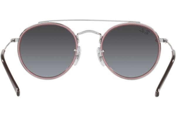 Okulary przeciwsłoneczne Ray-Ban Junior RJ9647S 290/8G Okrągłe Fioletowe