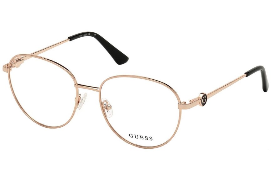 Okulary korekcyjne Guess GU2756 028 Okrągłe Złote