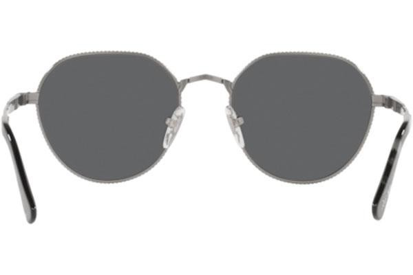 Okulary przeciwsłoneczne Persol PO2486S 1110B1 Okrągłe Srebrne