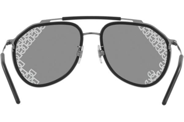 Okulary przeciwsłoneczne Dolce & Gabbana DG2277 04/6G Pilotki (Aviator) Szare