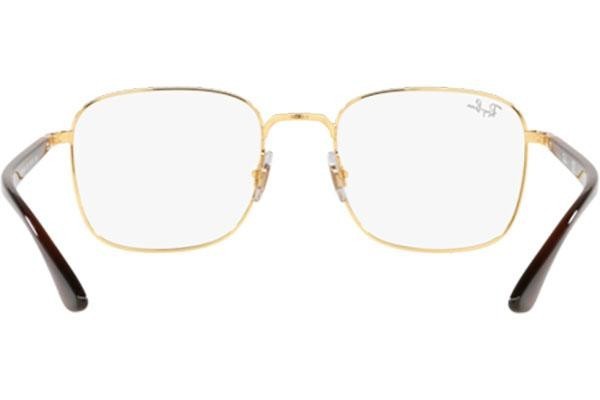 Okulary korekcyjne Ray-Ban RX6469 2500 Kwadratowe Złote