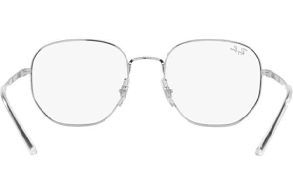 Okulary korekcyjne Ray-Ban RX3682V 2501 Kwadratowe Srebrne