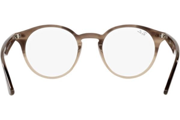 Okulary korekcyjne Ray-Ban RX2180V 8107 Okrągłe Havana