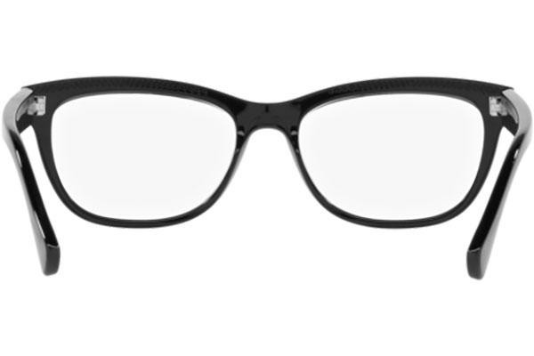 Okulary korekcyjne Ralph by Ralph Lauren RA7113 5001 Prostokątne Czarne