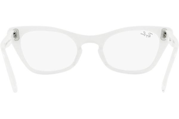 Okulary korekcyjne Ray-Ban Junior Miss Burbank RY9099V 3890 Kocie oczy Białe