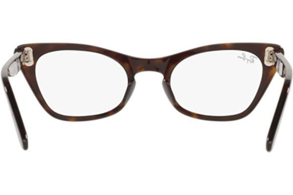 Okulary korekcyjne Ray-Ban Junior Miss Burbank RY9099V 3887 Kocie oczy Havana