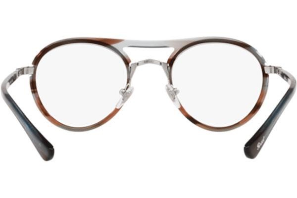 Okulary korekcyjne Persol PO2485V 1147 Okrągłe Brązowe