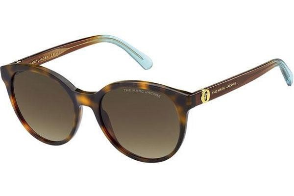 Okulary przeciwsłoneczne Marc Jacobs MARC583/S ISK/HA Okrągłe Havana