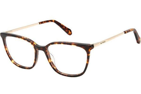 Okulary korekcyjne Fossil FOS7124 086 Kwadratowe Havana