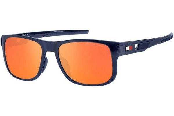 Okulary przeciwsłoneczne Tommy Hilfiger TH1913/S PJP/B8 Kwadratowe Niebieskie