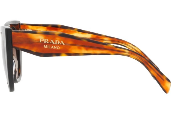 Okulary przeciwsłoneczne Prada PR14WS 2AU6S1 Kocie oczy Havana