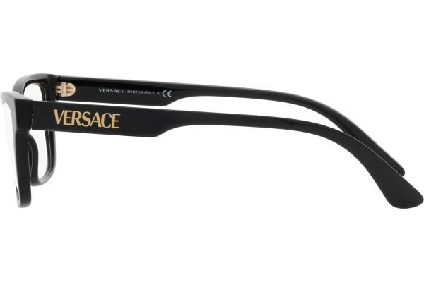 Okulary korekcyjne Versace VE3316 GB1 Kwadratowe Czarne