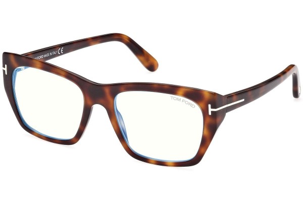 Okulary korekcyjne Tom Ford FT5846-B 053 Kwadratowe Havana