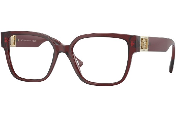 Okulary korekcyjne Versace VE3329B 5385 Kwadratowe Czerwone