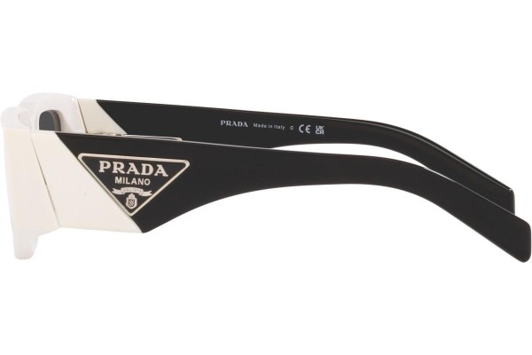 Okulary przeciwsłoneczne Prada PR09ZS 1425S0 Prostokątne Białe