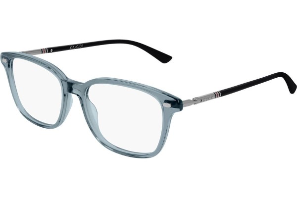 Okulary korekcyjne Gucci GG0520O 003 Prostokątne Szare