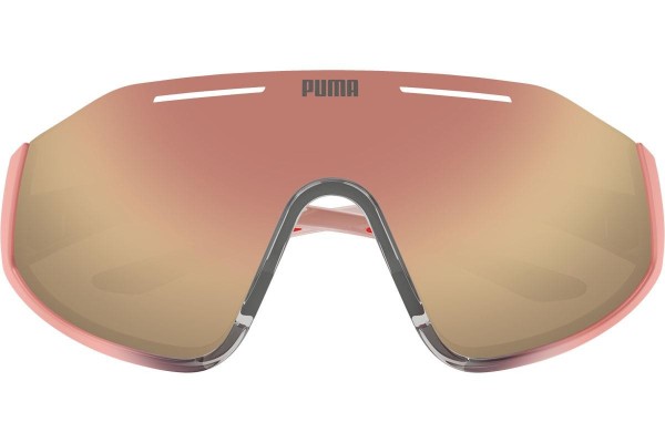 Okulary przeciwsłoneczne Puma PU0358S 004 Pojedyncze | Shield Przezroczyste