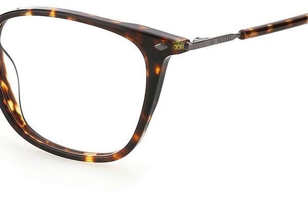 Okulary korekcyjne Fossil FOS7083/G 086 Prostokątne Havana