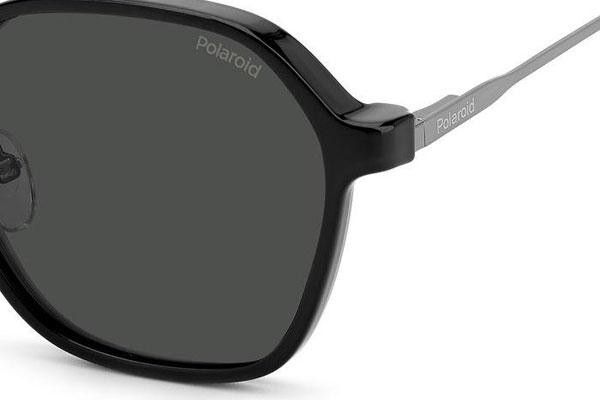 Okulary korekcyjne Polaroid PLD6183/CS V81/M9 Polarized Kwadratowe Srebrne