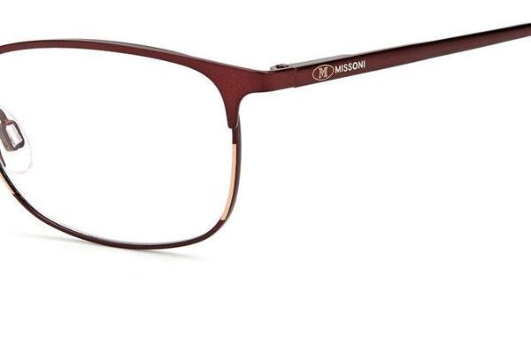 Okulary korekcyjne M Missoni MMI0025 0T5 Prostokątne Czerwone