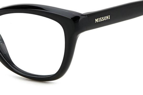 Okulary korekcyjne Missoni MIS0118 807 Kocie oczy Czarne