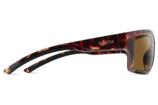 Okulary przeciwsłoneczne Smith OUTBACK 086/SP Polarized Prostokątne Havana