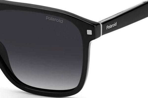 Okulary przeciwsłoneczne Polaroid PLD2118/S/X 807/WJ Polarized Kwadratowe Czarne