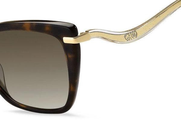 Okulary przeciwsłoneczne Jimmy Choo SELBY/G/S 086/HA Oversize Havana