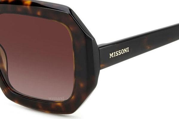 Okulary przeciwsłoneczne Missoni MIS0113/S 086/HA Kwadratowe Havana