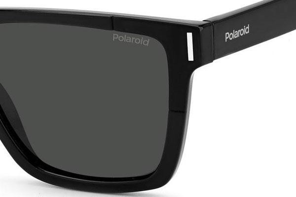 Okulary przeciwsłoneczne Polaroid PLD6176/S 807/M9 Polarized Kwadratowe Czarne