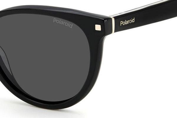 Okulary przeciwsłoneczne Polaroid PLD4111/S/X 807/M9 Polarized Kocie oczy Czarne