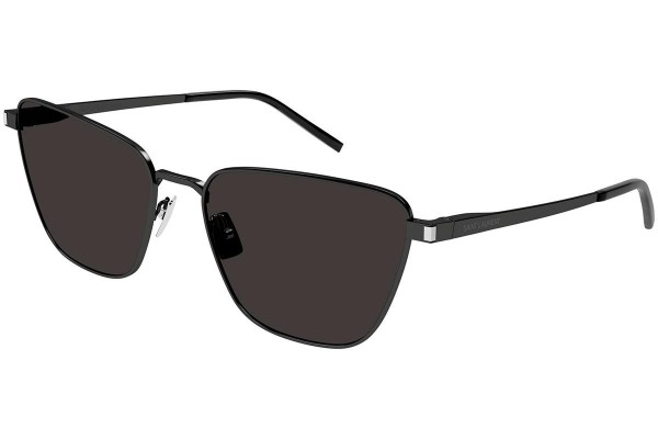 Okulary przeciwsłoneczne Saint Laurent SL551 001 Kocie oczy Czarne