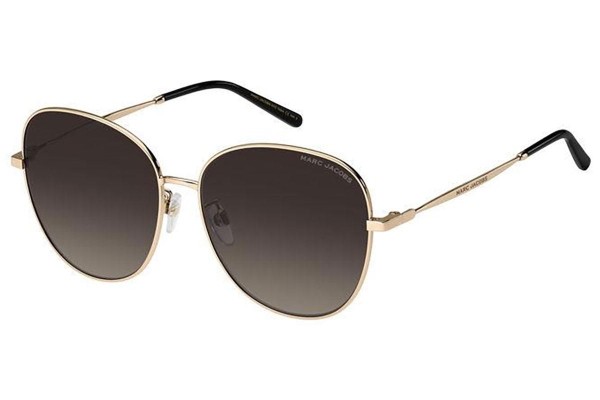 Okulary przeciwsłoneczne Marc Jacobs MARC664/G/S RHL/HA Okrągłe Złote