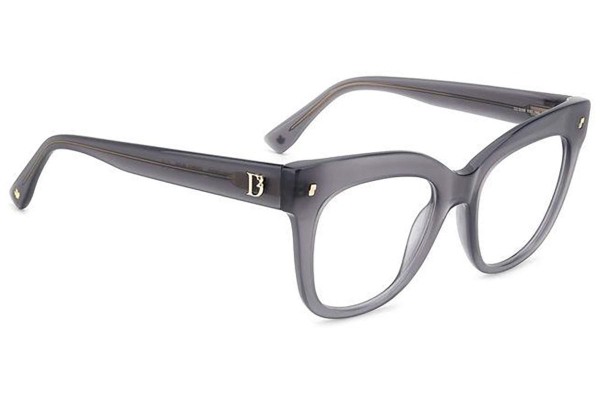 Okulary korekcyjne Dsquared2 D20098 KB7 Okrągłe Szare