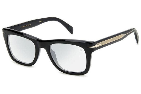 David Beckham DB7105/BB 807/G6, Czarne, Materiał 0, Męskie okulary korekcyjne