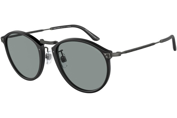 Okulary przeciwsłoneczne Giorgio Armani AR318SM 504256 Okrągłe Czarne