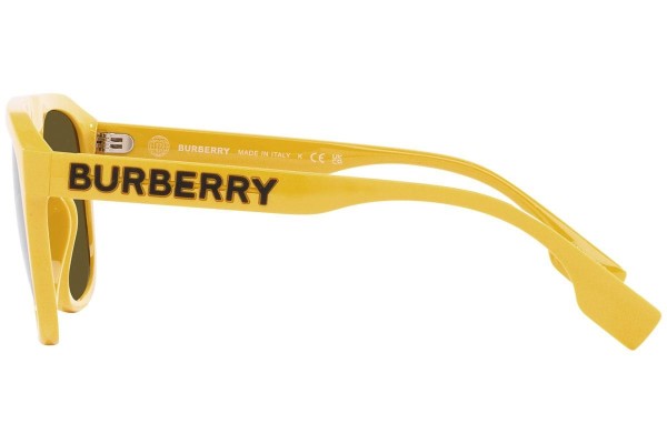 Okulary przeciwsłoneczne Burberry Wren BE4396U 407073 Kwadratowe Żółte