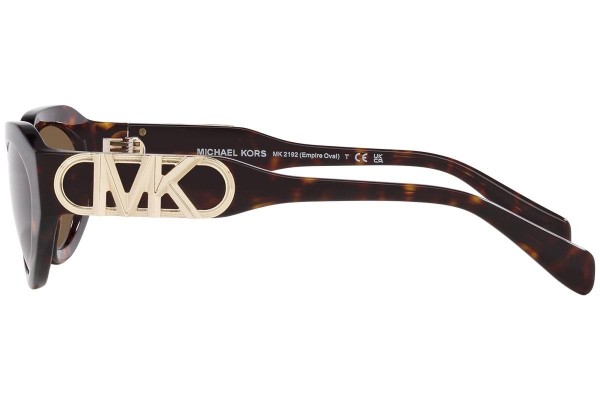 Okulary przeciwsłoneczne Michael Kors Empire Oval MK2192 328873 Nieregularny Havana