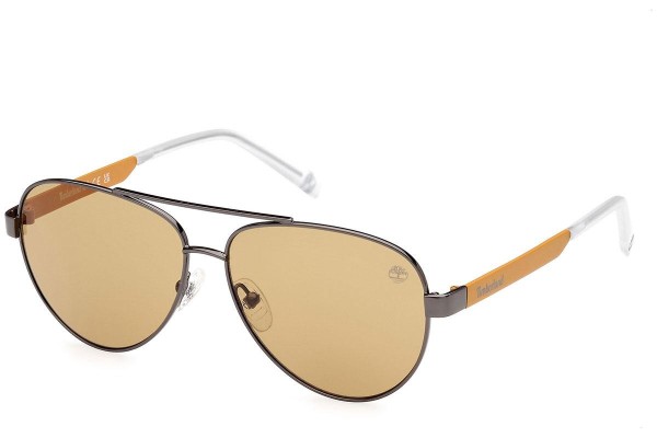 Okulary przeciwsłoneczne Timberland TB9331 06E Pilotki (Aviator) Brązowe