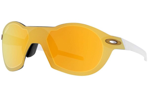 Okulary przeciwsłoneczne Oakley Subzero OO9098 909809 Nieregularny Żółte