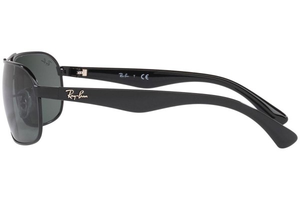 Okulary przeciwsłoneczne Ray-Ban RB3492 002 Pilotki (Aviator) Czarne