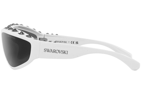 Okulary przeciwsłoneczne Swarovski SK6009 102987 Nieregularny Białe